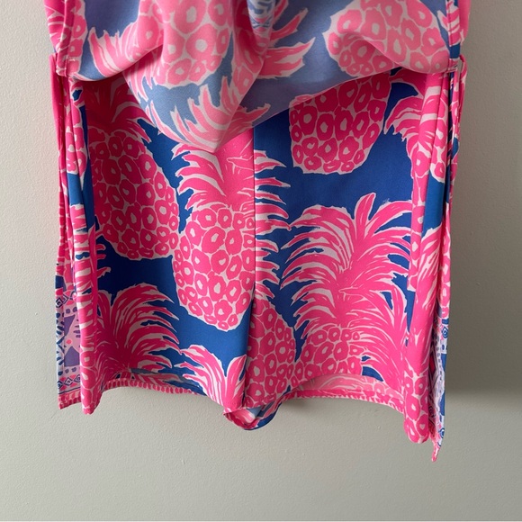 Lilly Pulitzer Blanca Stretch Romper in Blue Haven - Picture 4 of 8